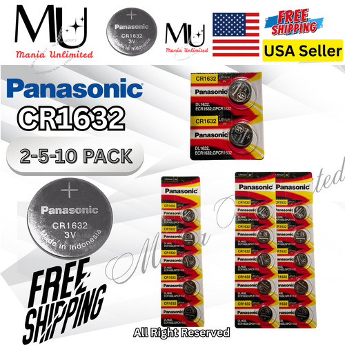 Pcs panasonic cr1632 - 2-5-10,