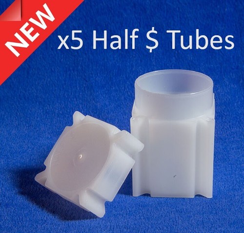 Square coin tubes - square,
