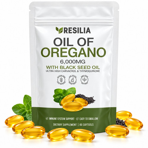 Resilia oil oregano 6000mg - resilia,