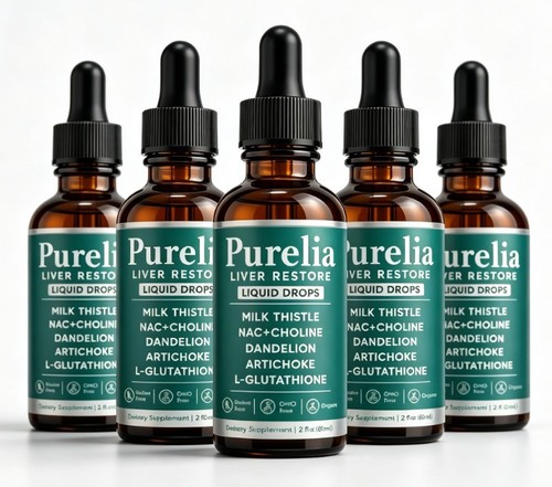 Purelia liver restore drops - liver,