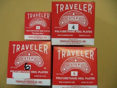 Polyurethane heel plates - heel,