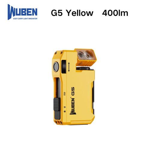 Wuben yellow flashlight - g5,