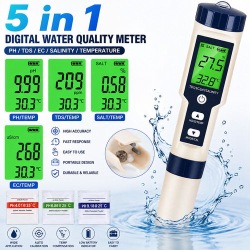 PH/TDS/EC/Salinity/Temperature