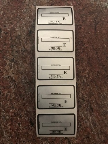 Visual inspection sticker - inspection,