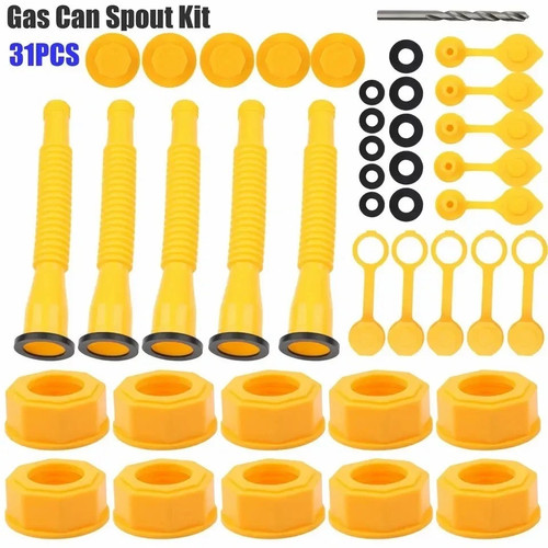 Gas can spout - 5x, vent
