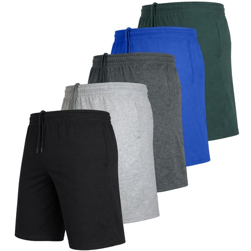 Pack men lounge shorts - 5-pack, men’s
