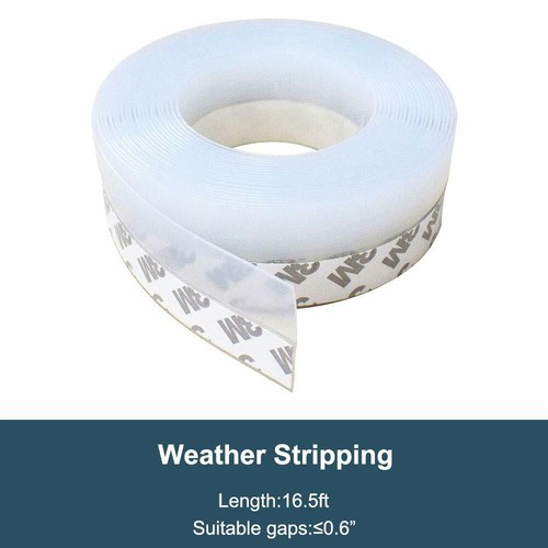 16ft weather stripping door - 16ft/5m,