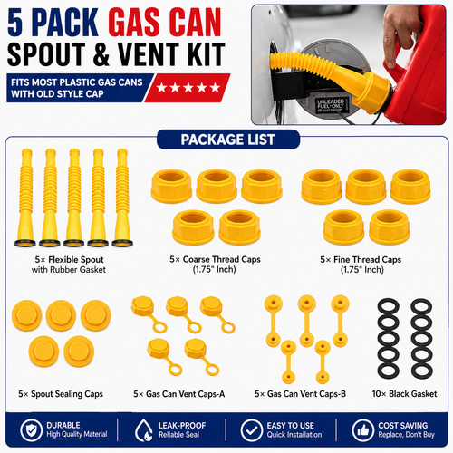 Replacement gas can - 5x,