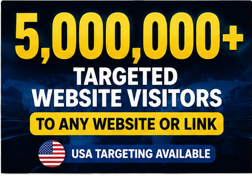 000 targeted website - 5,000,000+,