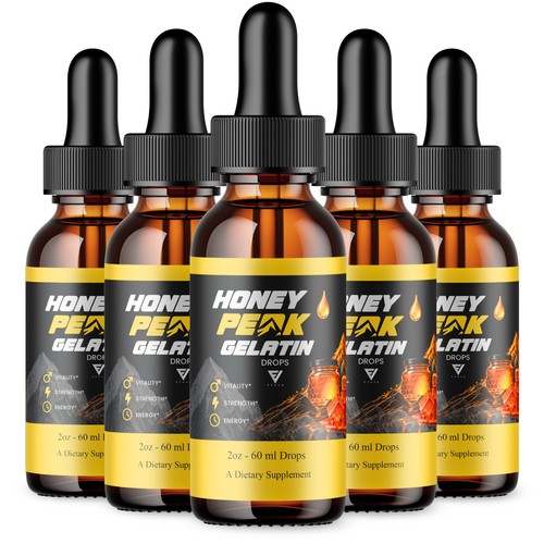 Honey peak gelatin - pack),