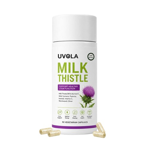 Uvola milk thistle supplement - milk,