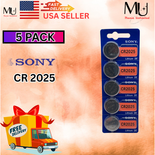 Sony cr2025 lithium - sony,