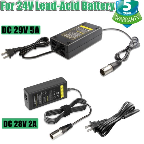 24v xlr charger for - 24v,
