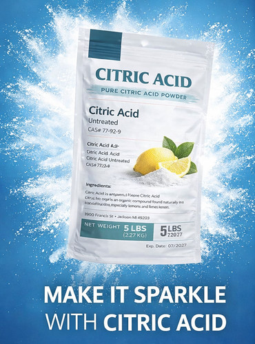 5lb pure citric - acid, powder