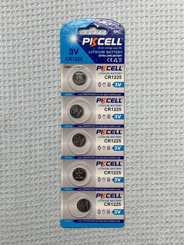 Pack cr1225 1225 - 5, pkcell