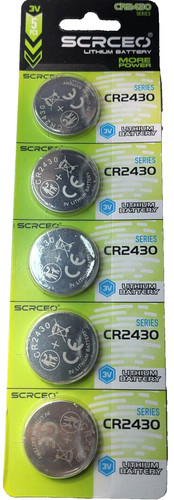 Cr2430 5pk lithium great - 5pk, 3v
