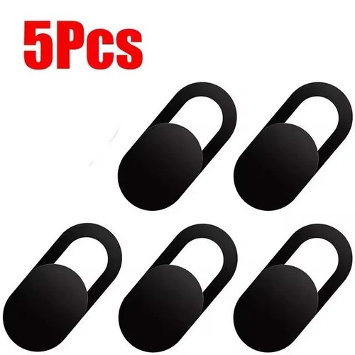 5pcs black universal webcam - black,
