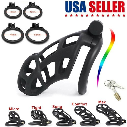 Male chastity cage lock - cage,