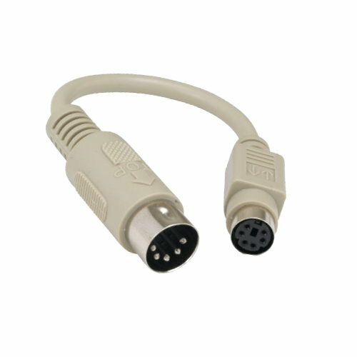 Inch din5 pin - 6, male